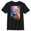 Marvel Boy's Thor: Love And Thunder Demigod Thor Child T-Shirt