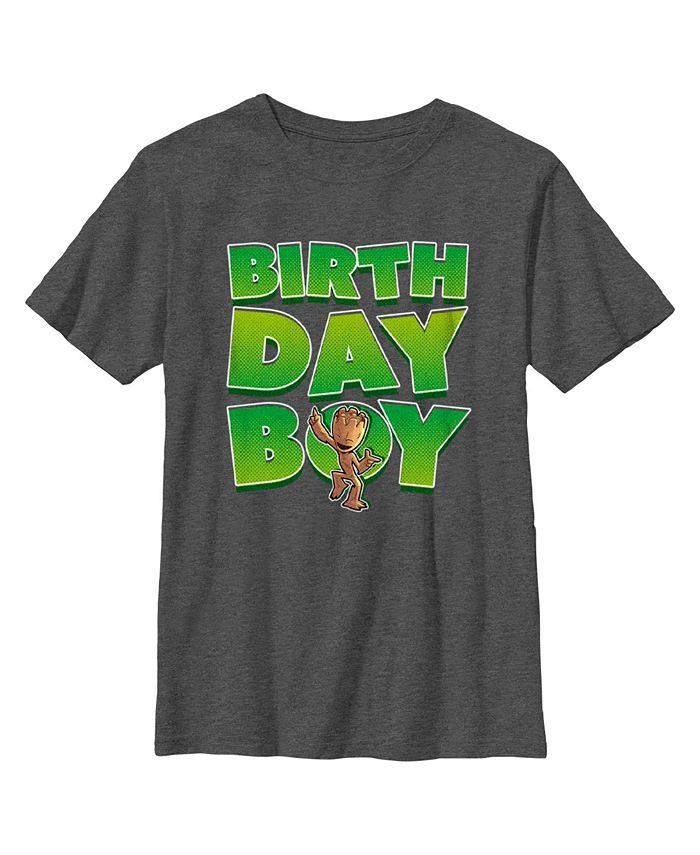 Boy's Guardians Of The Galaxy Birthday Boy Dancing Groot Child T-Shirt Marvel Boy's Guardians Of The Galaxy Birthday Boy Dancing Groot Child T-Shirt -Carter’s Shop