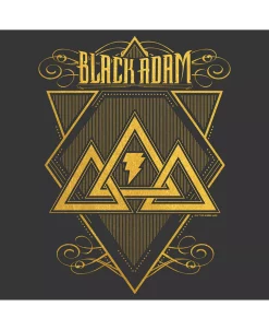 DC COMICS Boy's Black Adam Triangle Strategy Child T-Shirt -Carter’s Shop 23228202 fpx