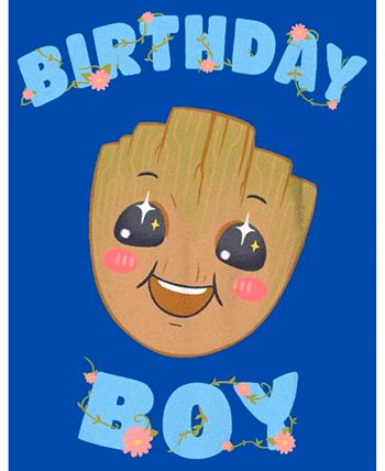 Boy's Guardians Of The Galaxy Baby Face Birthday Boy Groot Child T-Shirt Marvel Boy's Guardians Of The Galaxy Baby Face Birthday Boy Groot Child T-Shirt -Carter’s Shop