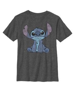 Disney Boy's Lilo & Stitch Watercolor Stitch Child T-Shirt