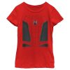 Marvel Girl's Spider-Man: No Way Home New Suit Child T-Shirt