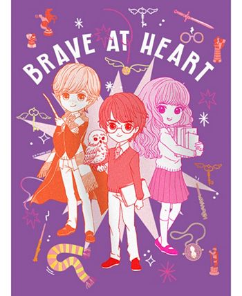 Girl's Harry Potter Brave At Heart Anime Friends Child T-Shirt Warner Bros Girl's Harry Potter Brave At Heart Anime Friends Child T-Shirt -Carter’s Shop
