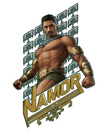 Boy's Black Panther: Wakanda Forever Namor Portrait Child T-Shirt Marvel Boy's Black Panther: Wakanda Forever Namor Portrait Child T-Shirt -Carter’s Shop