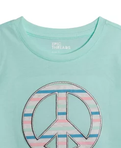 Epic Threads Little Girls Peace Graphic T-shirt, Created For Macy's -Carter’s Shop 23269783 fpx