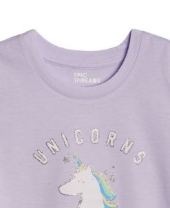 Epic Threads Oddler Girls Unicorns Believe Graphic T-shirt, Created For Macy's -Carter’s Shop 23269795 fpx