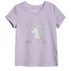 Epic Threads Oddler Girls Unicorns Believe Graphic T-shirt, Created For Macy's