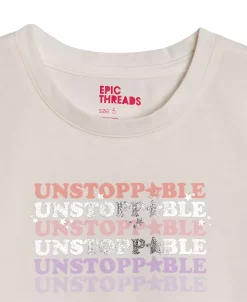 Epic Threads Oddler Girls Unstoppable Graphic T-shirt, Created For Macy's -Carter’s Shop 23269799 fpx