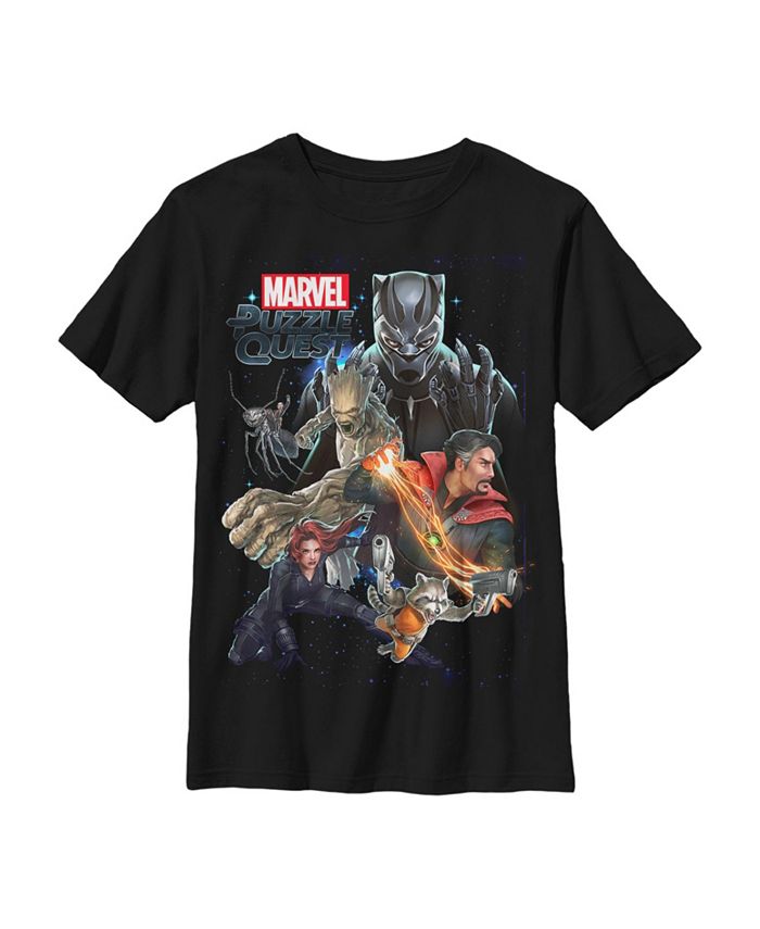 Boy's Puzzle Quest Team Battle Child T-Shirt Marvel Boy's Puzzle Quest Team Battle Child T-Shirt -Carter’s Shop