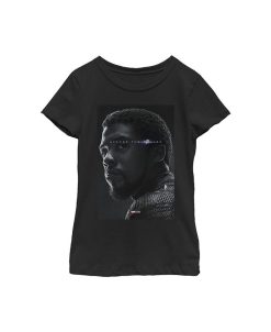 Marvel Girl's Avengers: Endgame Panther Poster Child T-Shirt
