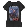 Marvel Girl's Spider-Man 'Tis The Season To Be Amazing Child T-Shirt