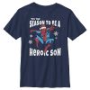 Marvel Boy's Christmas Spider-Man Heroic Son Child T-Shirt