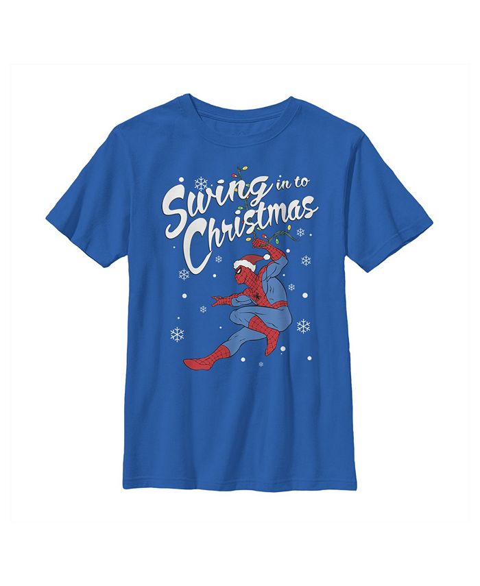 Boy's Christmas Spider-Man Swing Child T-Shirt Marvel Boy's Christmas Spider-Man Swing Child T-Shirt -Carter’s Shop