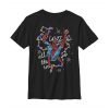 Marvel Boy's Christmas Spider-Man Jingle All The Way Lights Child T-Shirt