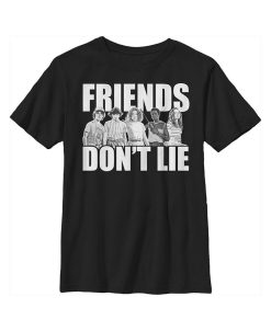 Netflix Boy's Stranger Things Friends Don't Lie Character Pose Child T-Shirt