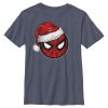 Marvel Boy's Christmas Spider-Man Santa Hat Child T-Shirt