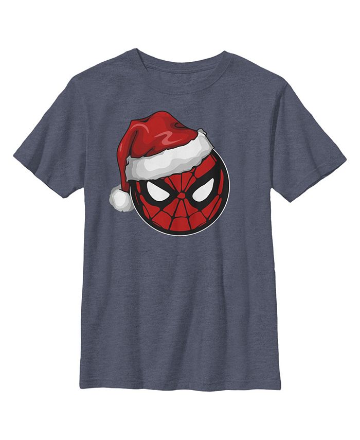 Boy's Christmas Spider-Man Santa Hat Child T-Shirt Marvel Boy's Christmas Spider-Man Santa Hat Child T-Shirt -Carter’s Shop