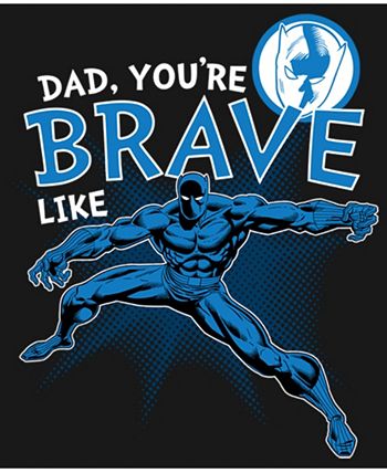 Girl's Dad You're Brave Like Black Panther Child T-Shirt Marvel Girl's Dad You're Brave Like Black Panther Child T-Shirt -Carter’s Shop