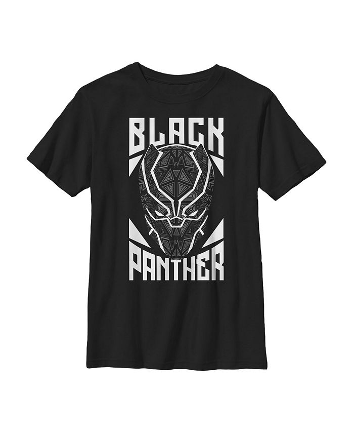 Boy's Black Panther Adorned Mask Child T-Shirt Marvel Boy's Black Panther Adorned Mask Child T-Shirt -Carter’s Shop