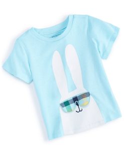 First Impressions Baby Boys Sunny Bunny T Shirt, Created For Macy's