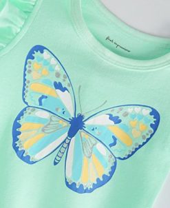 First Impressions Baby Girls Bright Butterfly T Shirt, Created For Macy's -Carter’s Shop 23304791 fpx