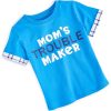 First Impressions Toddler Boys Mom's Trouble Maker T Shirt, Created For Macy's