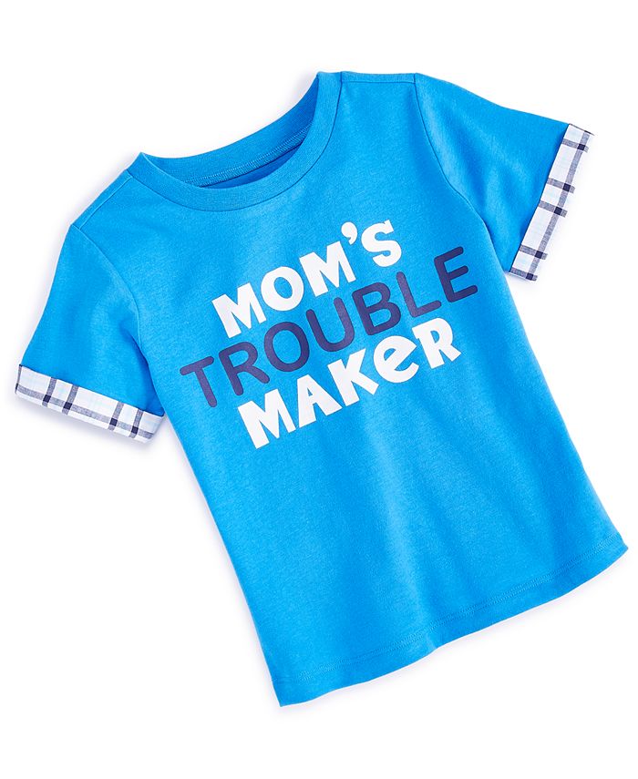 Toddler Boys Mom's Trouble Maker T Shirt, Created For Macy's First Impressions Toddler Boys Mom's Trouble Maker T Shirt, Created For Macy's -Carter’s Shop