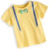 First Impressions Baby Boys Spring Faux Suspenders And Bow Tie T Shirt, Created For Macy's