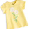 First Impressions Toddler Girls Sweet Bouquet T Shirt, Created For Macy's