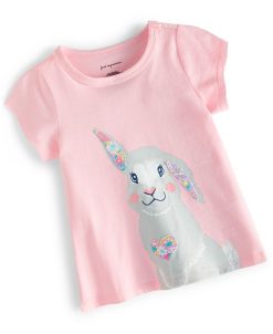First Impressions Baby Girls Bunny Love T Shirt, Created For Macy's