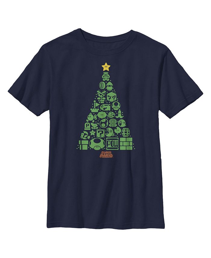 Boy's Christmas Tree Mosaic Child T-Shirt NINTENDO Boy's Christmas Tree Mosaic Child T-Shirt -Carter’s Shop