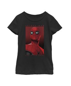 Marvel Girl's Spider-Man: Far From Home Hero Poster Child T-Shirt