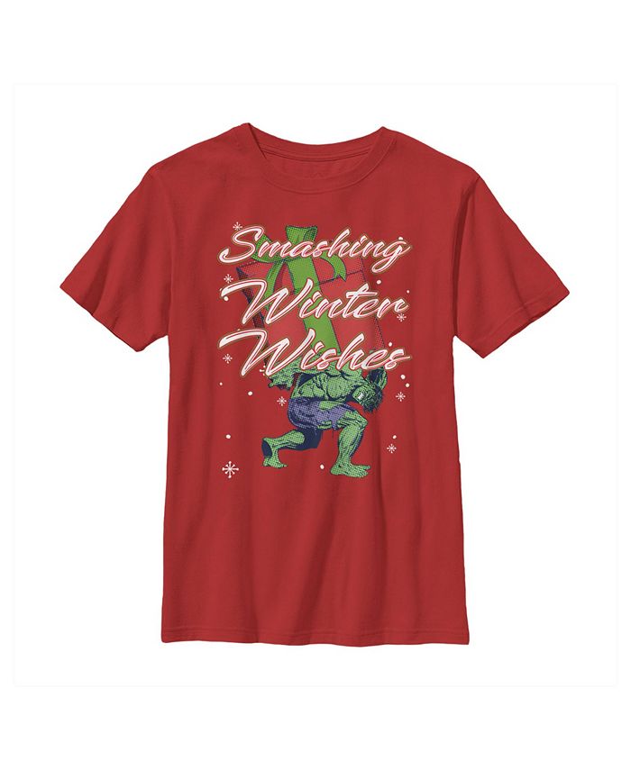 Boy's Christmas Hulk Wishes Child T-Shirt Marvel Boy's Christmas Hulk Wishes Child T-Shirt -Carter’s Shop