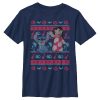 Disney Boy's Lilo & Stitch Tropical Ugly Sweater Child T-Shirt