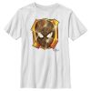 Marvel Boy's Spider-Man: No Way Home Golden Mask Child T-Shirt