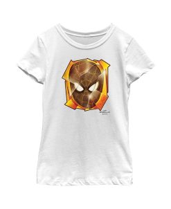 Marvel Girl's Spider-Man: No Way Home Golden Mask Child T-Shirt
