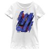 Marvel Girl's Spider-Man: No Way Home Suit Blueprint Panels Child T-Shirt