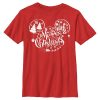 Disney Boy's Mickey & Friends Mickey And Friends Mousey Christmas Child T-Shirt