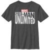 Marvel Boy's Spider-Man Unlimited Logo Child T-Shirt