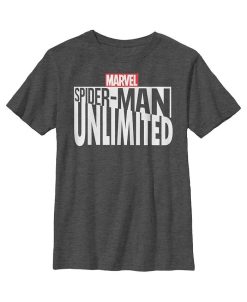 Carter’s Shop 25 Marvel Boy's Spider-Man Unlimited Logo Child T-Shirt