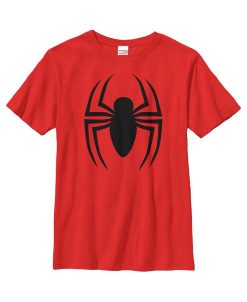 Marvel Boy's Spider-Man Logo Child T-Shirt