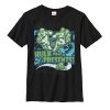 Marvel Boy's Christmas Hulk Wants Presents Child T-Shirt