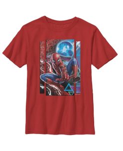 Marvel Boy's Spider-Man: Far From Home Battle Buds Child T-Shirt