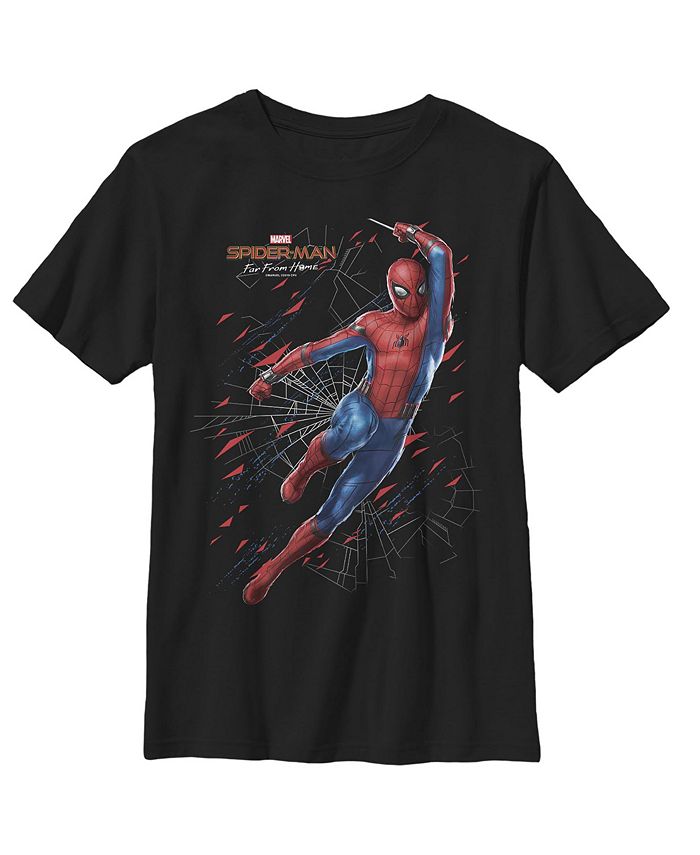 Boy's Spider-Man: Far From Home Web Shatter Child T-Shirt Marvel Boy's Spider-Man: Far From Home Web Shatter Child T-Shirt -Carter’s Shop