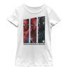 Marvel Girl's Spider-Man: Far From Home Suit Panel Child T-Shirt
