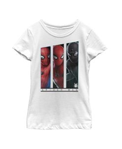 Marvel Girl's Spider-Man: Far From Home Suit Panel Child T-Shirt