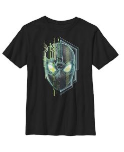 Marvel Boy's Spider-Man: Far From Home Techy Mask Child T-Shirt