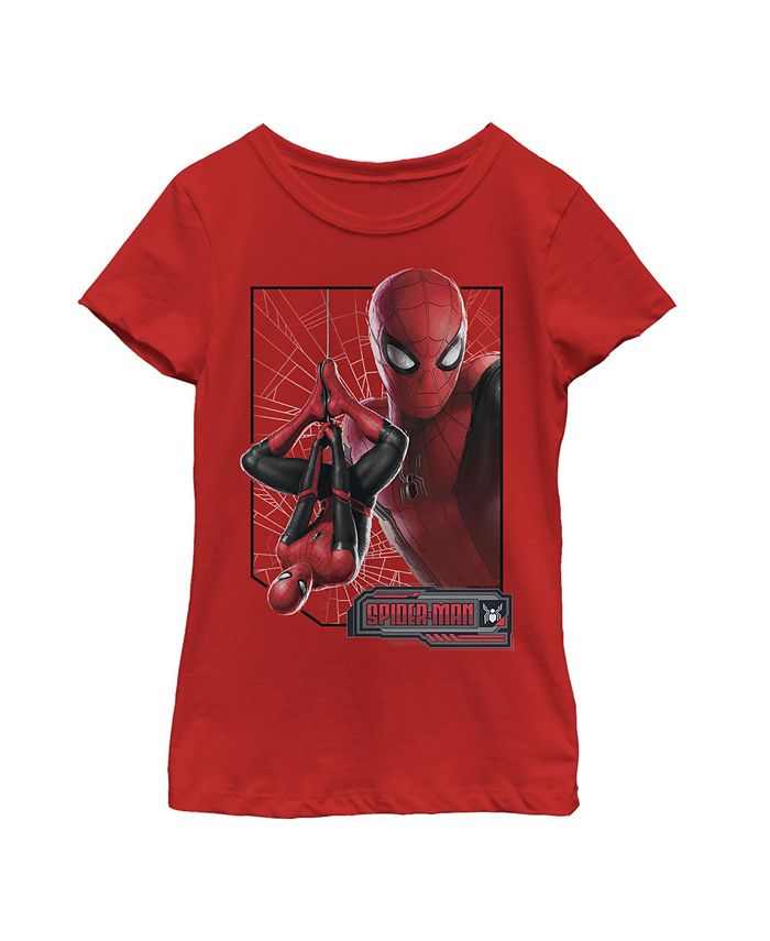 Girl's Spider-Man: Far From Home Web Frame Child T-Shirt Marvel Girl's Spider-Man: Far From Home Web Frame Child T-Shirt -Carter’s Shop