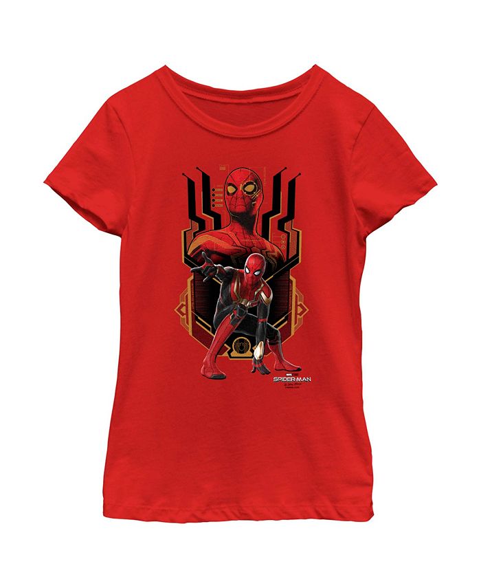 Girl's Spider-Man: No Way Home Integrated Suit Child T-Shirt Marvel Girl's Spider-Man: No Way Home Integrated Suit Child T-Shirt -Carter’s Shop