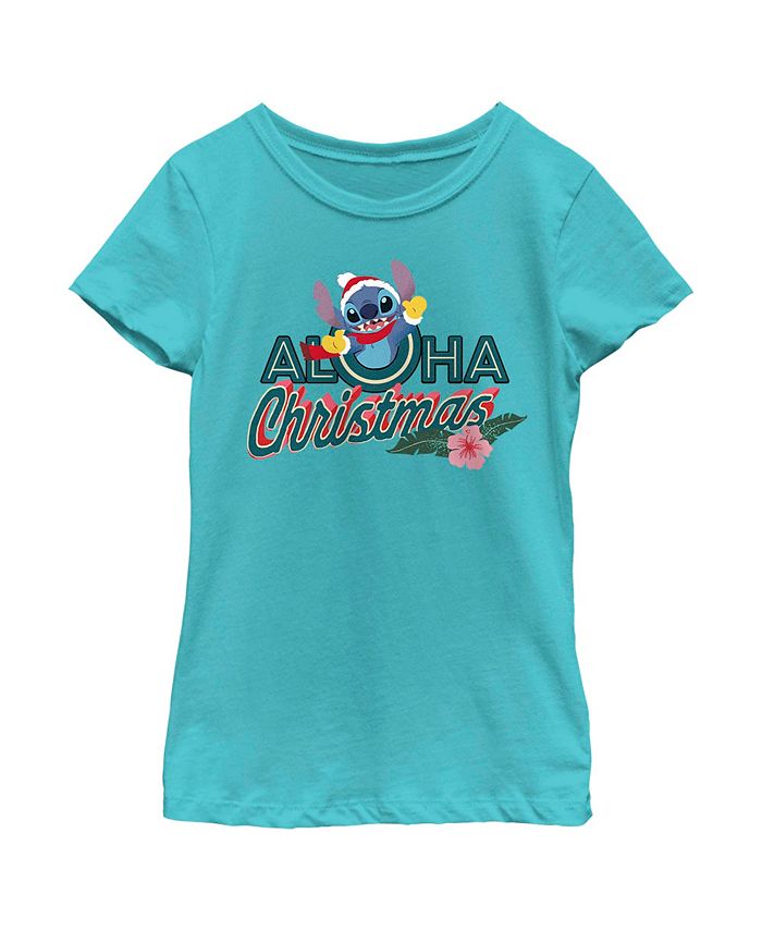 Girl's Lilo & Stitch Aloha Christmas Child T-Shirt Disney Girl's Lilo & Stitch Aloha Christmas Child T-Shirt -Carter’s Shop